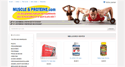 Desktop Screenshot of muscle-et-proteine.com